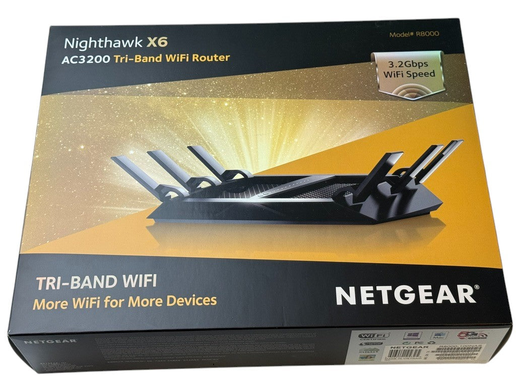 Netgear Nighthawk X6 AC3200 Tri-Band WiFi Router