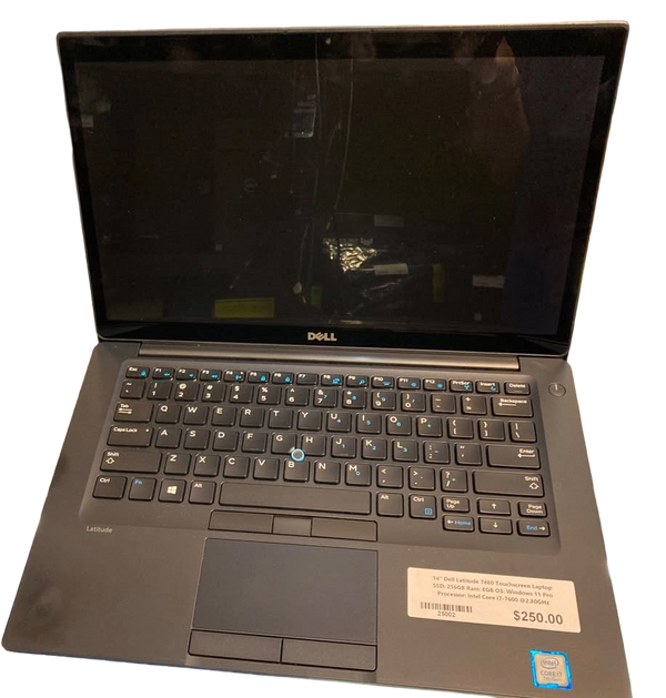 14" Dell Latitude 7480 Touchscreen Laptop