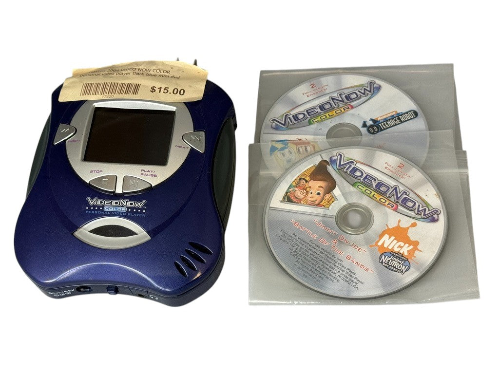 Video Now Color Hasbro VideoNow Color Personal Video Player – Re-Circuit Electronics