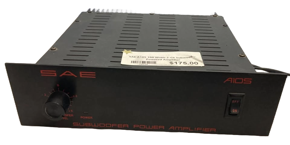 SAE A105 Home Audio Subwoofer Amplifier