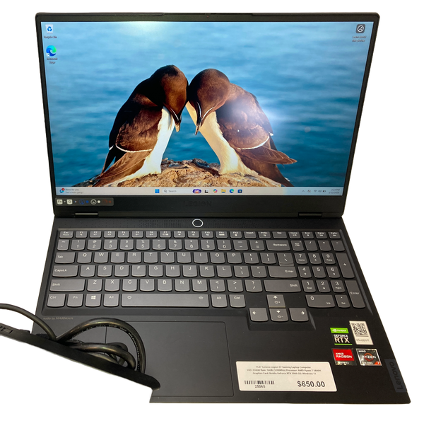 15.6" Lenovo Legion S7  Gaming Laptop Computer