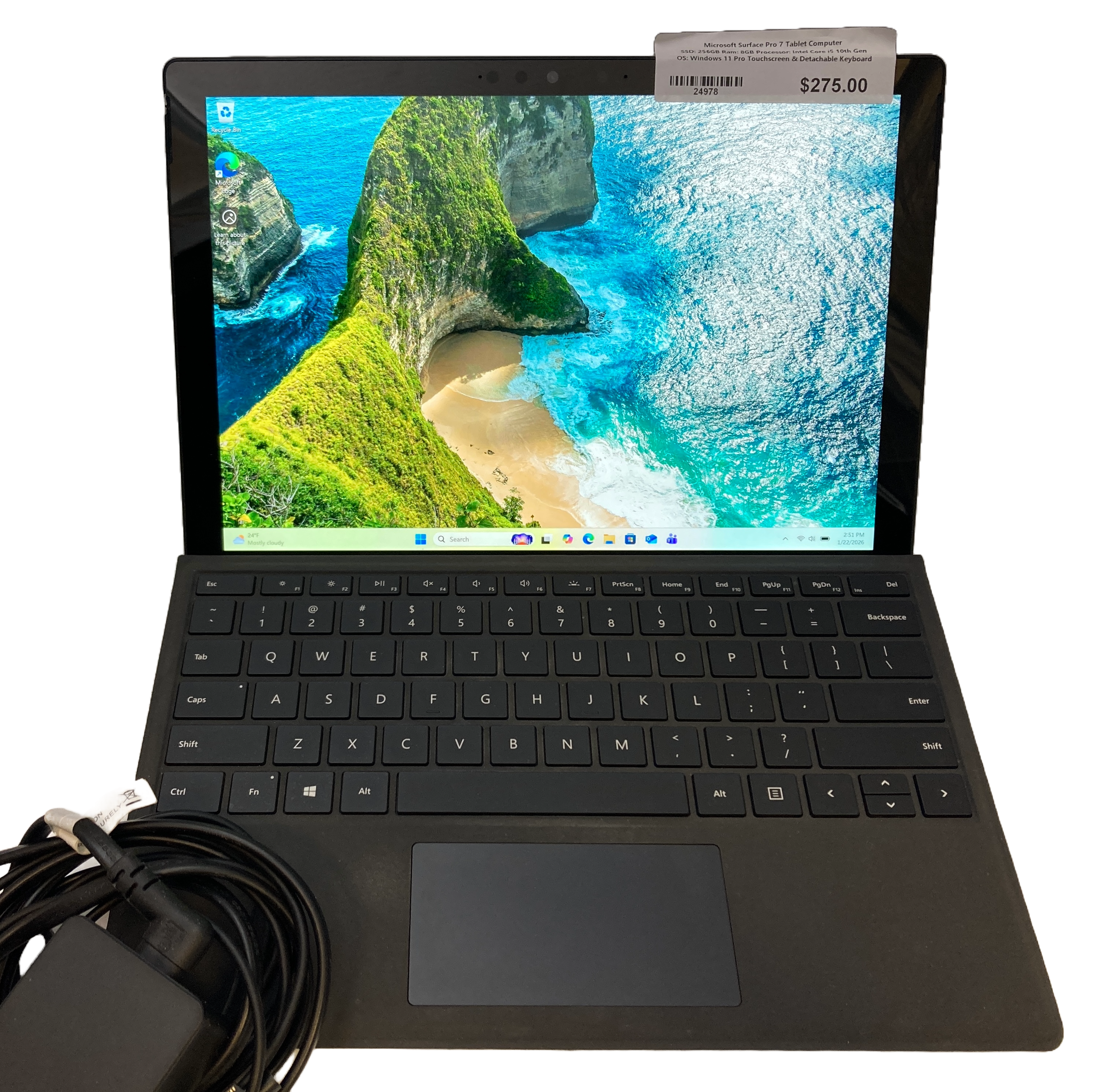 Microsoft Surface Pro 7 Tablet Computer