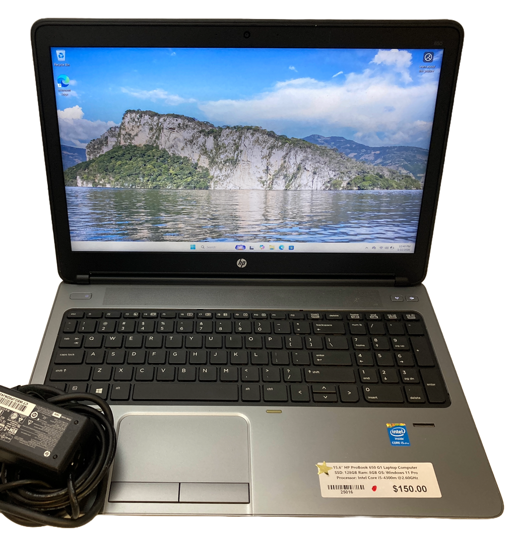 15.6" HP ProBook 650 G1  Laptop Computer