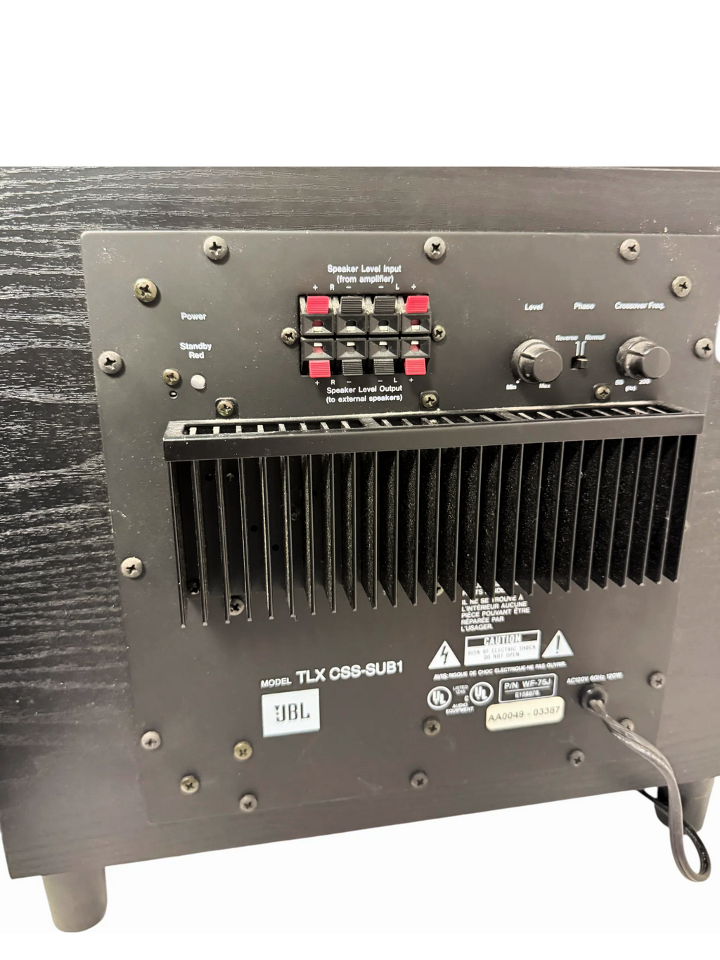 JBl Home theater speaker system.