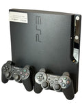 Sony PlayStation 3 Slim Console Bundle with 2 OEM Wireless Controllers
