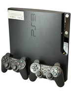 Sony PlayStation 3 Slim Console Bundle with 2 OEM Wireless Controllers