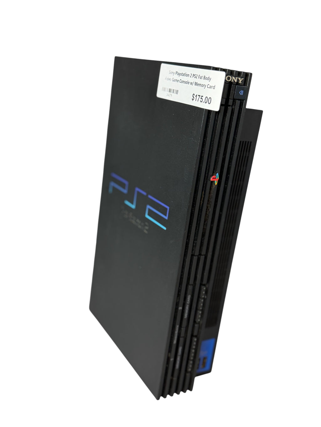 Sony PlayStation 2 (PS2) Fat Body Video Game Console w/ Memory Card