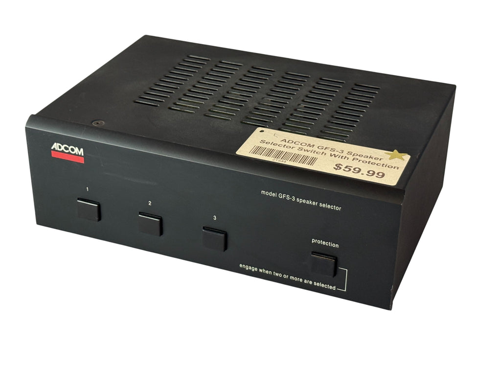 Adcom GFS-3 Speaker Selector Switch with Protection