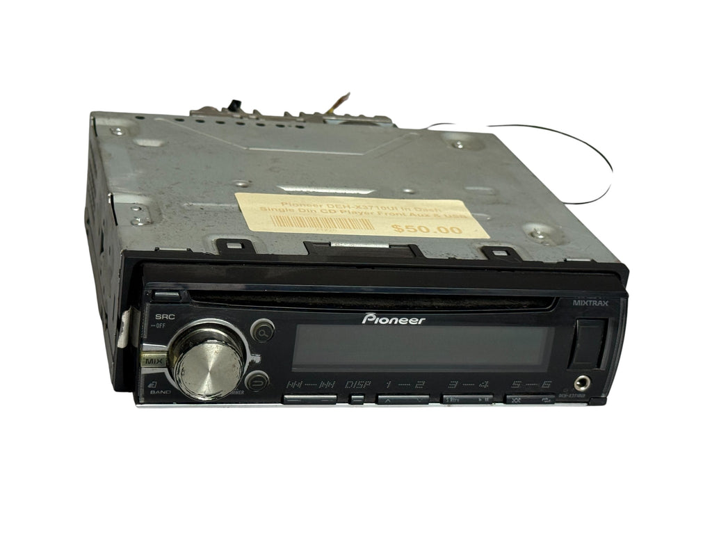 Pioneer DEH-X3710UI Single-DIN CD Car Stereo Receiver