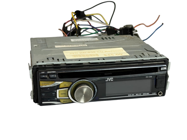 JVC KD-S38 CD Car Stereo Receiver