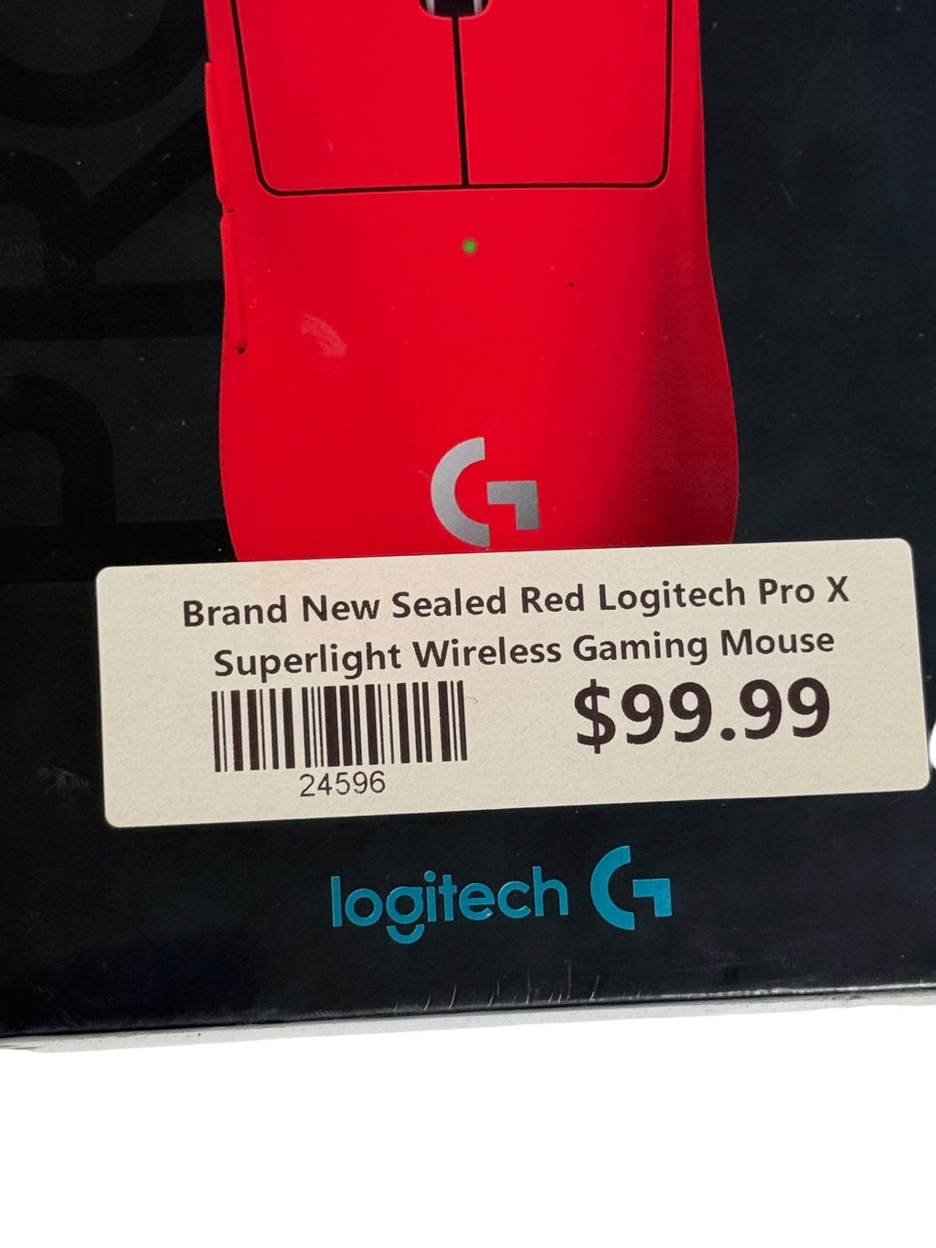 Logitech Pro X Superlight Wireless Gaming Mouse – Red