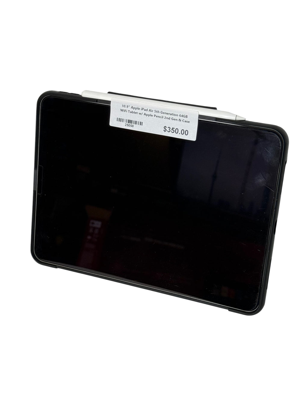 Apple iPad Air 5th Generation 10.9” 64GB Wi-Fi Tablet with Apple Pencil (2nd Gen) & Case