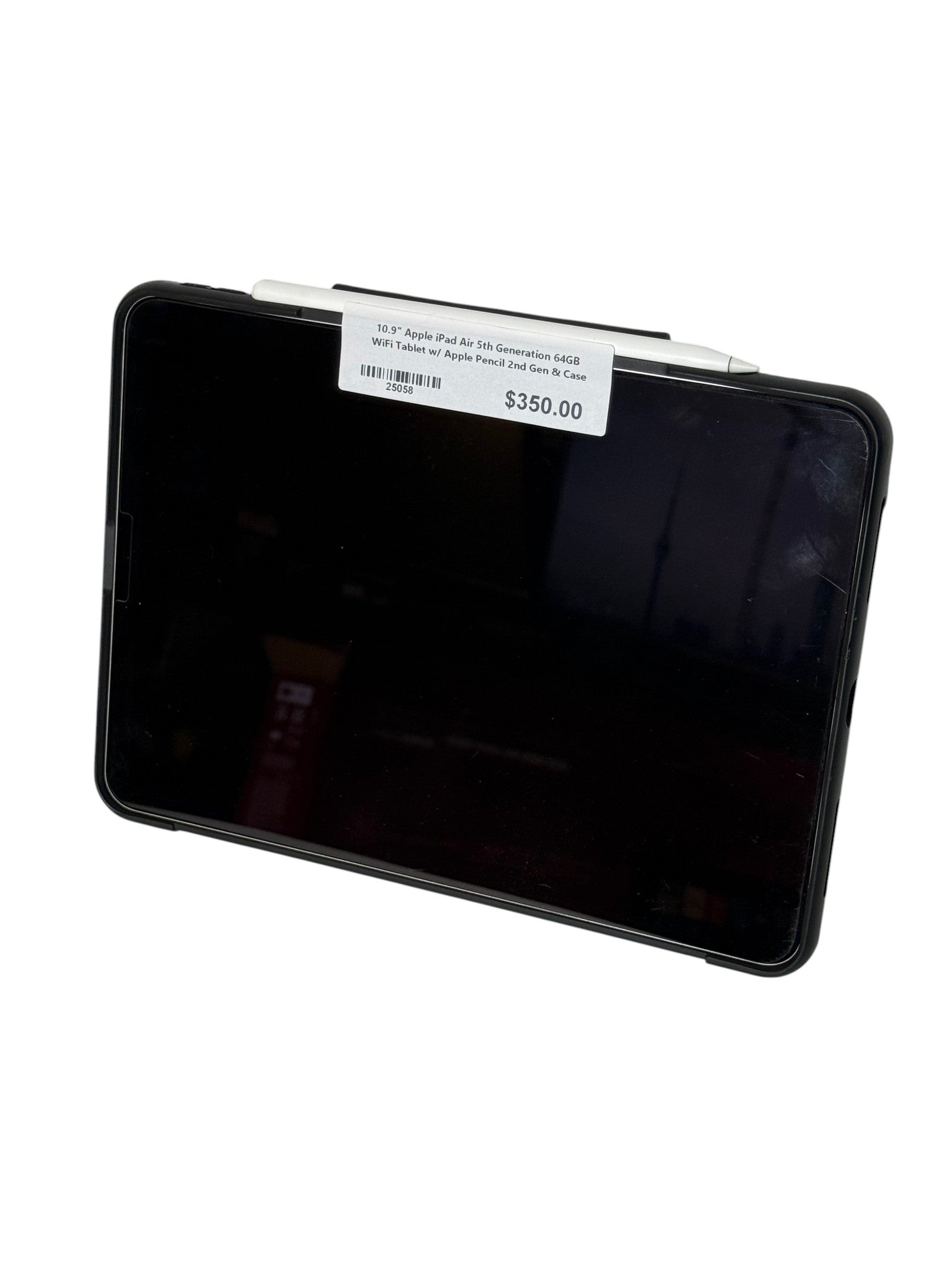 Apple iPad Air 5th Generation 10.9” 64GB Wi-Fi Tablet with Apple Pencil (2nd Gen) & Case