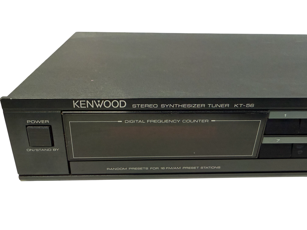 Kenwood KT-56 AM FM Stereo Synthesizer Tuner
