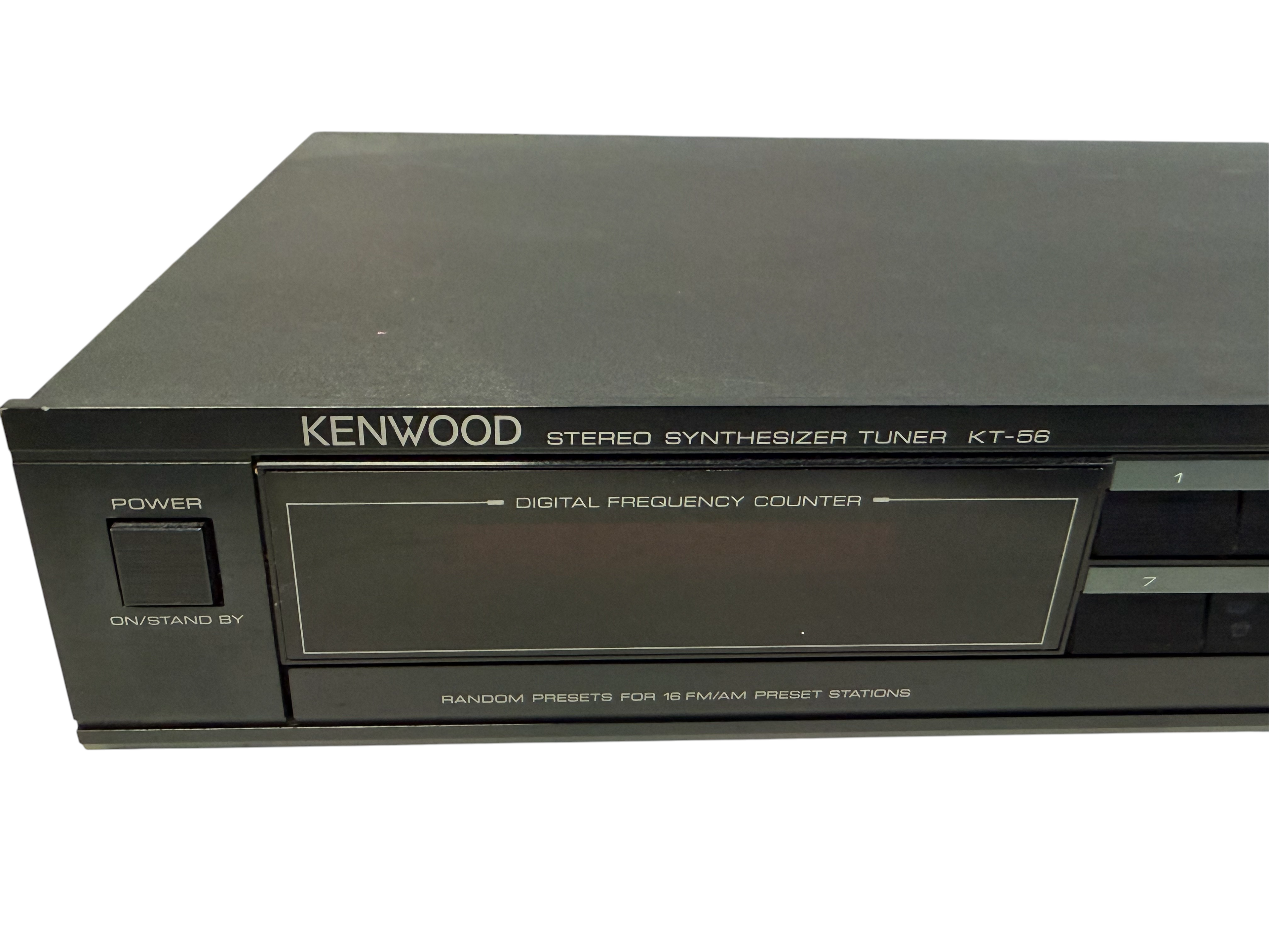 Kenwood KT-56 AM FM Stereo Synthesizer Tuner