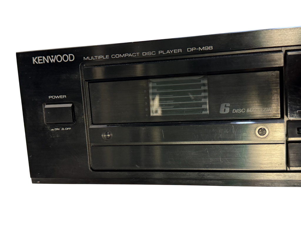 Kenwood DP-M98 6 Disc Multiple Compact Disc Player Vintage CD Changer