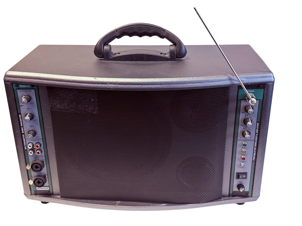 PWMA3600 Portable PA Speaker System with Built-In Amplifier & Antenna