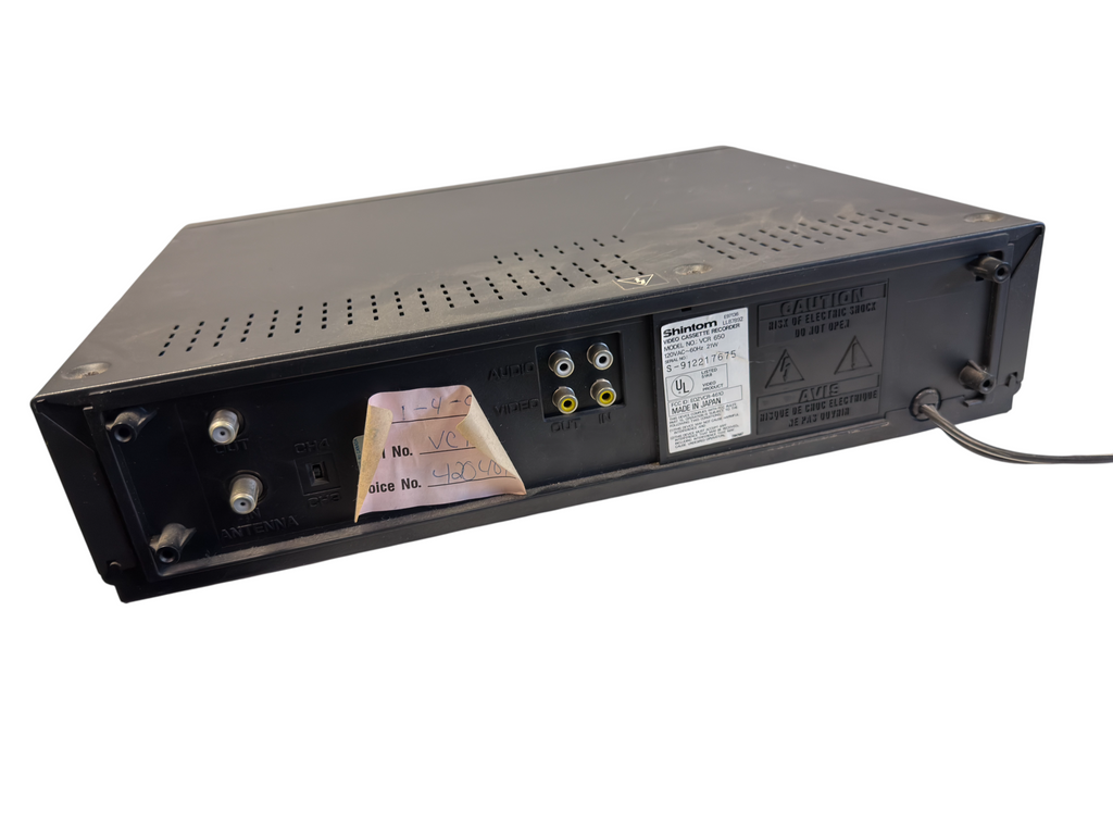 Shintom VCR 650 VHS Video Cassette Recorder