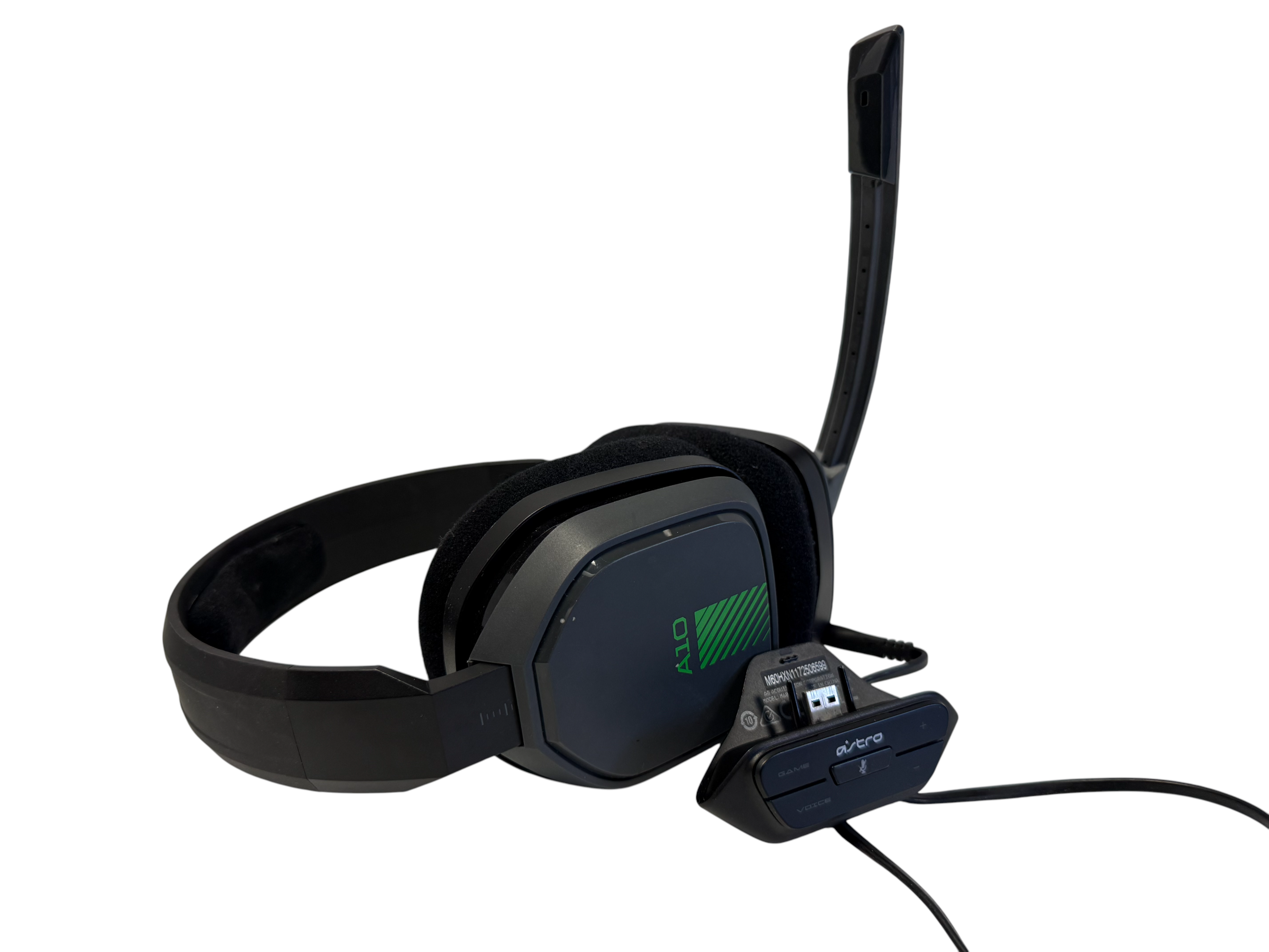 Astro A10 Wired Gaming Headset – Black/Green