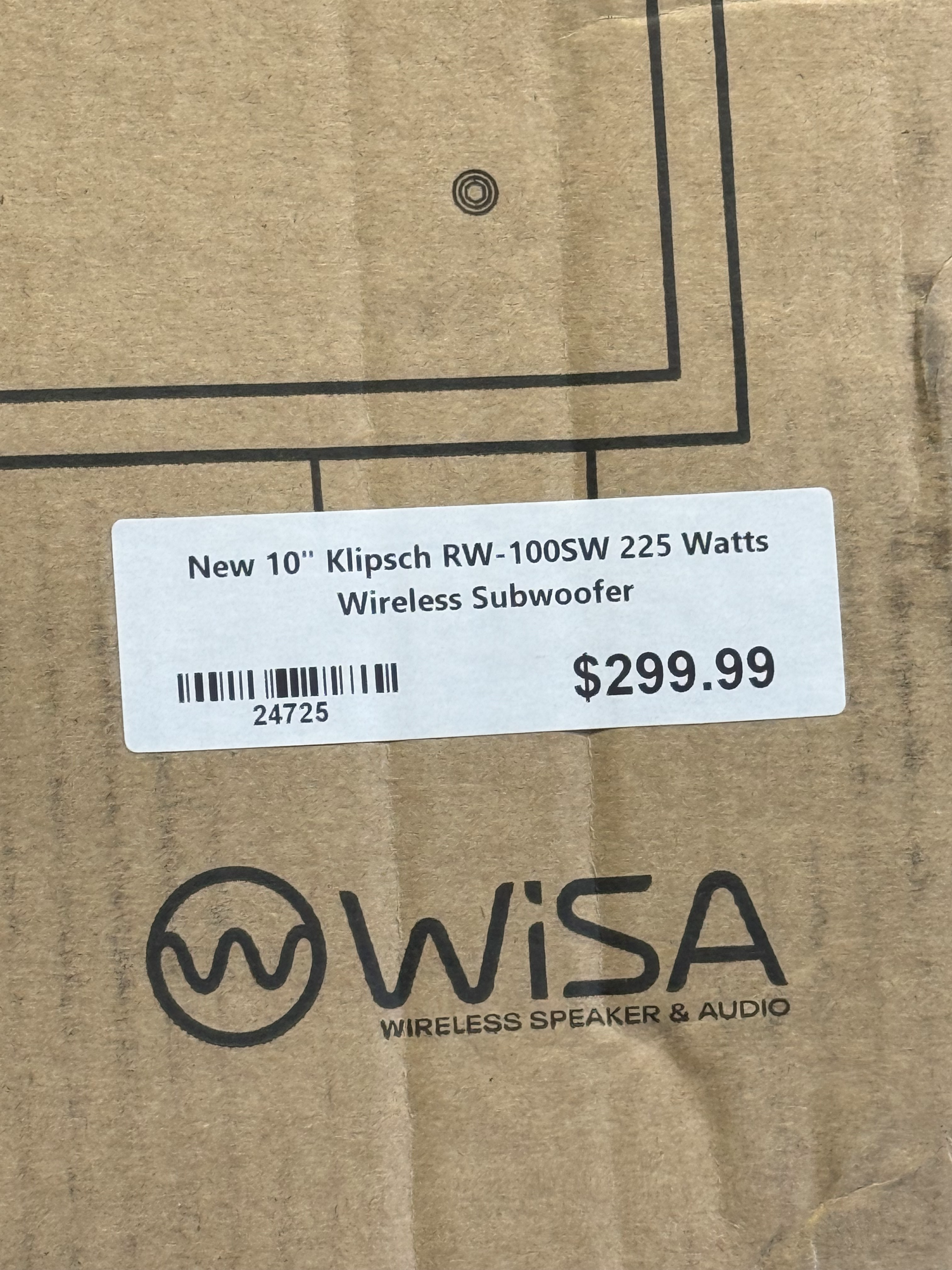 Klipsch RW-100SW 10” 225W Wireless Subwoofer