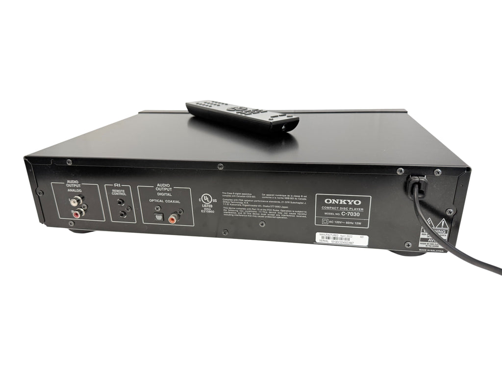 Onkyo C-7030 Compact Disc Player With Remote Optical and Coax Output