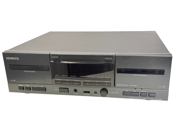 Kenwood KX-W4080 Stereo Double Cassette Deck Auto Reverse