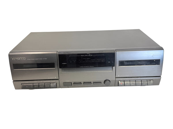 Kenwood CT-201 Stereo Double Cassette Deck Dolby NR