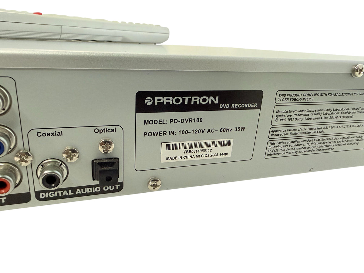 Protron Dvd Protron DVD Player – Re-Circuit Electronics