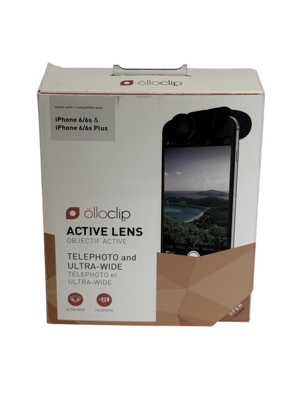 olloclip Active Lens Telephoto + Ultra-Wide for iPhone 6/6s & 6/6s