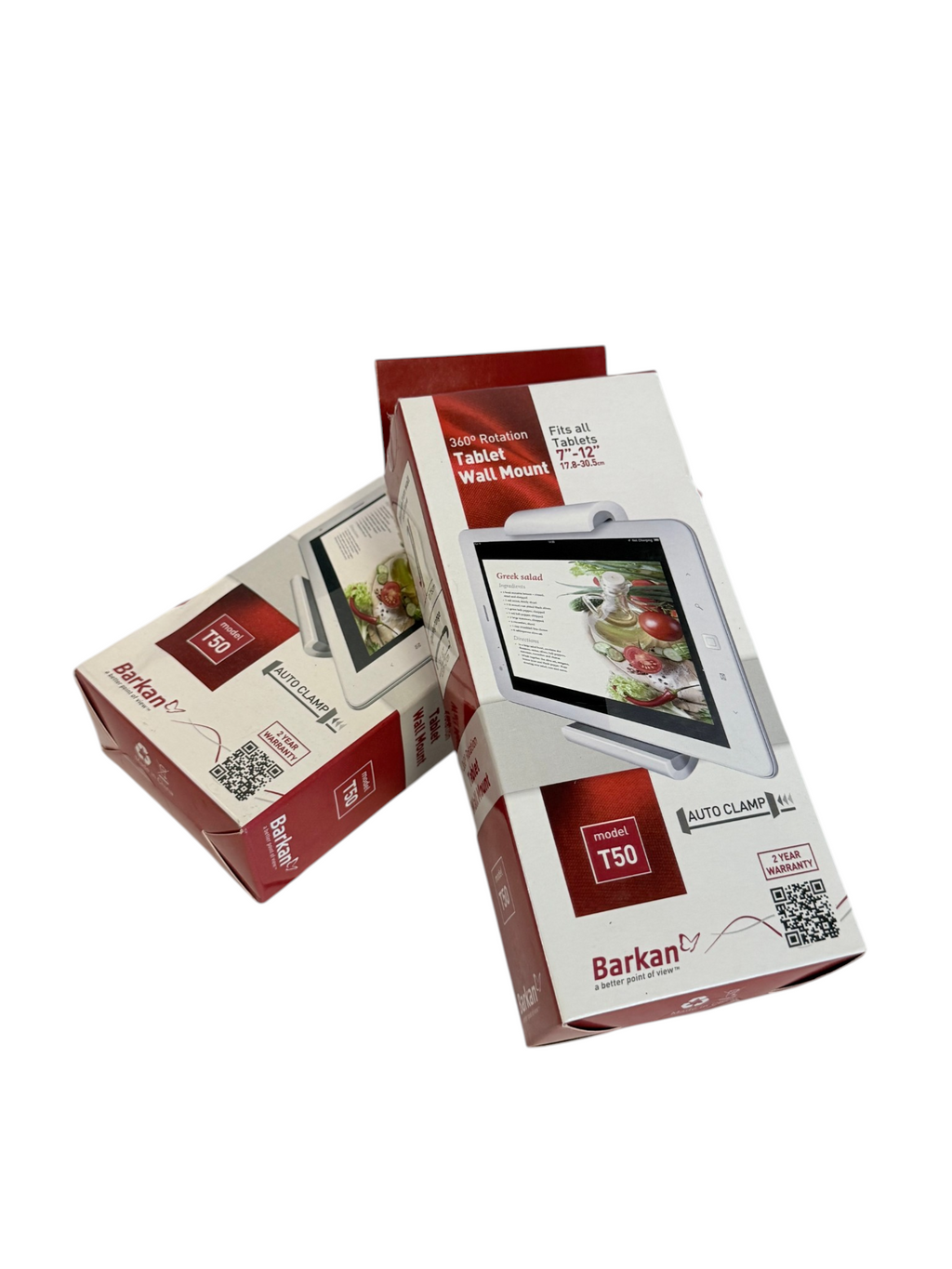 Barkan T50 360 Degree Tablet Wall Mount 7 to 12 Inch