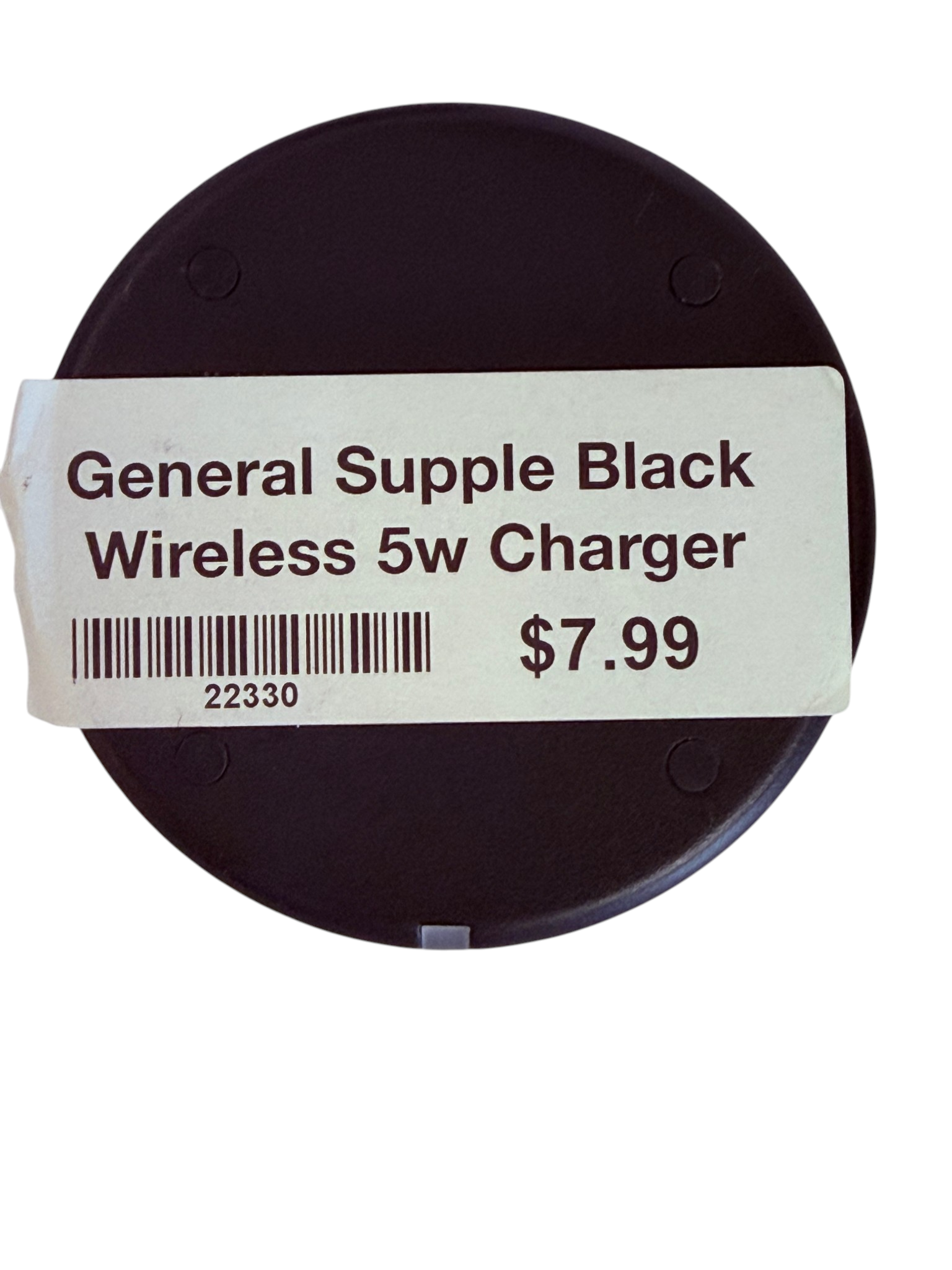 Wireless Charging Pad 5W Black