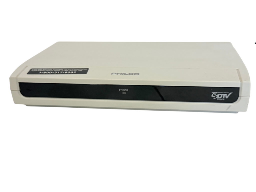 Philco TB100HH9 Digital to Analog Converter Box with Remote