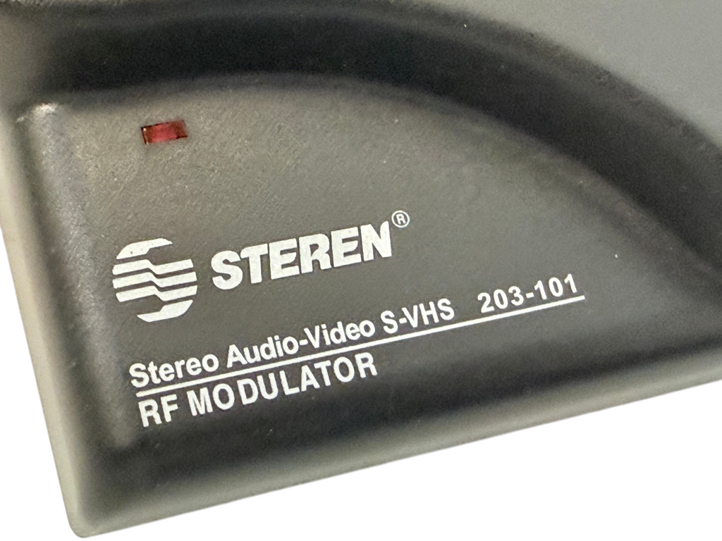 Steren 203-101 Stereo Audio-Video S-VHS RF Modulator