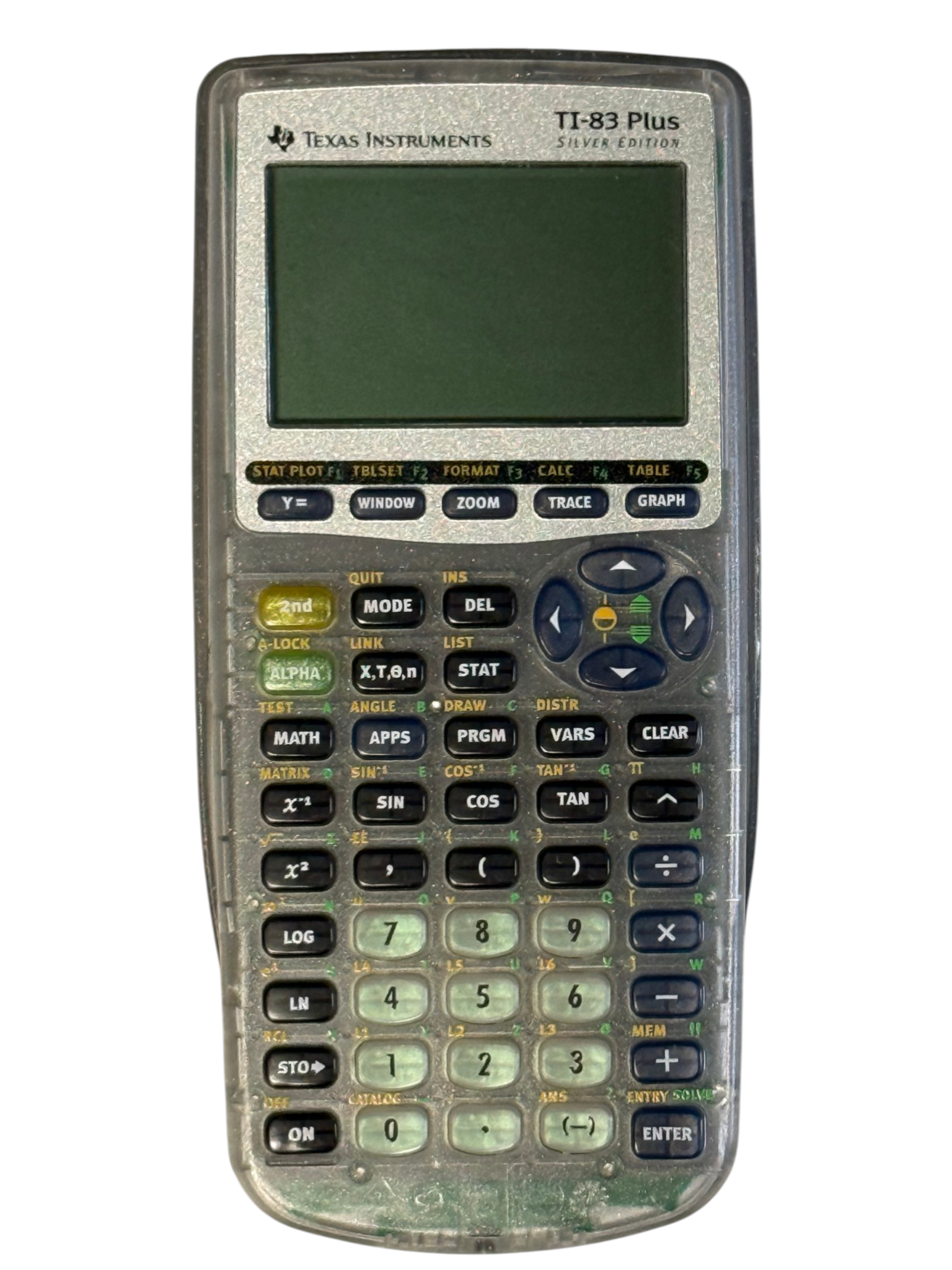 Texas Instruments TI-83 Plus Graphing Calculator (Silver Edition)