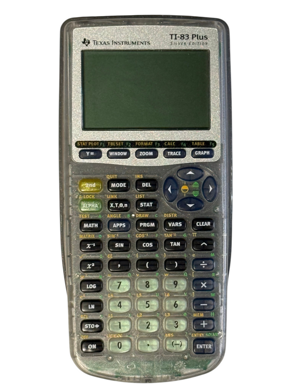 Texas Instruments TI-83 Plus Graphing Calculator (Silver Edition)