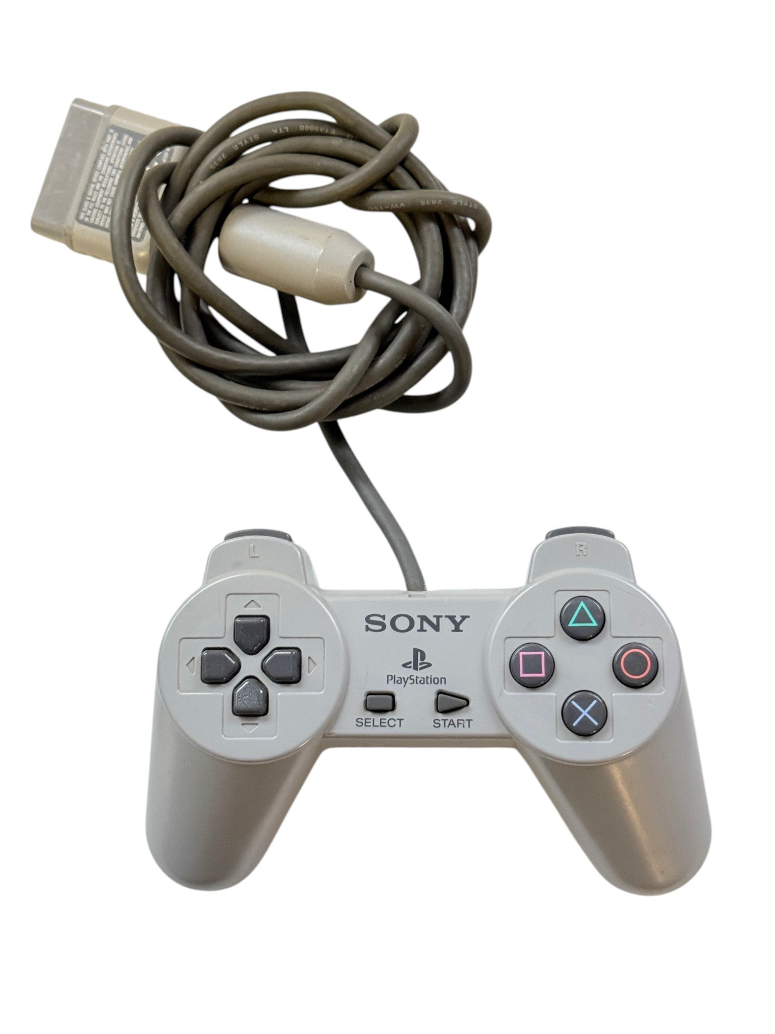 Sony PlayStation PS1 Controller SCPH-1080 Gray OEM | Shop Now – Re ...
