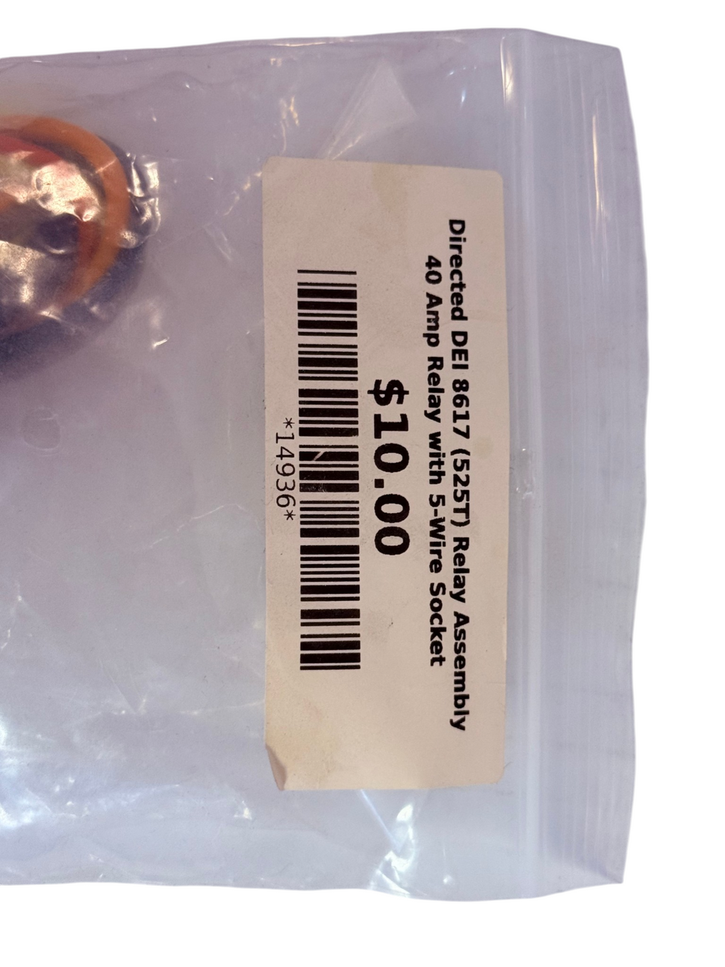 Directed DEI 8617 Relay Assembly 40 Amp Relay with 5-Wire Socket