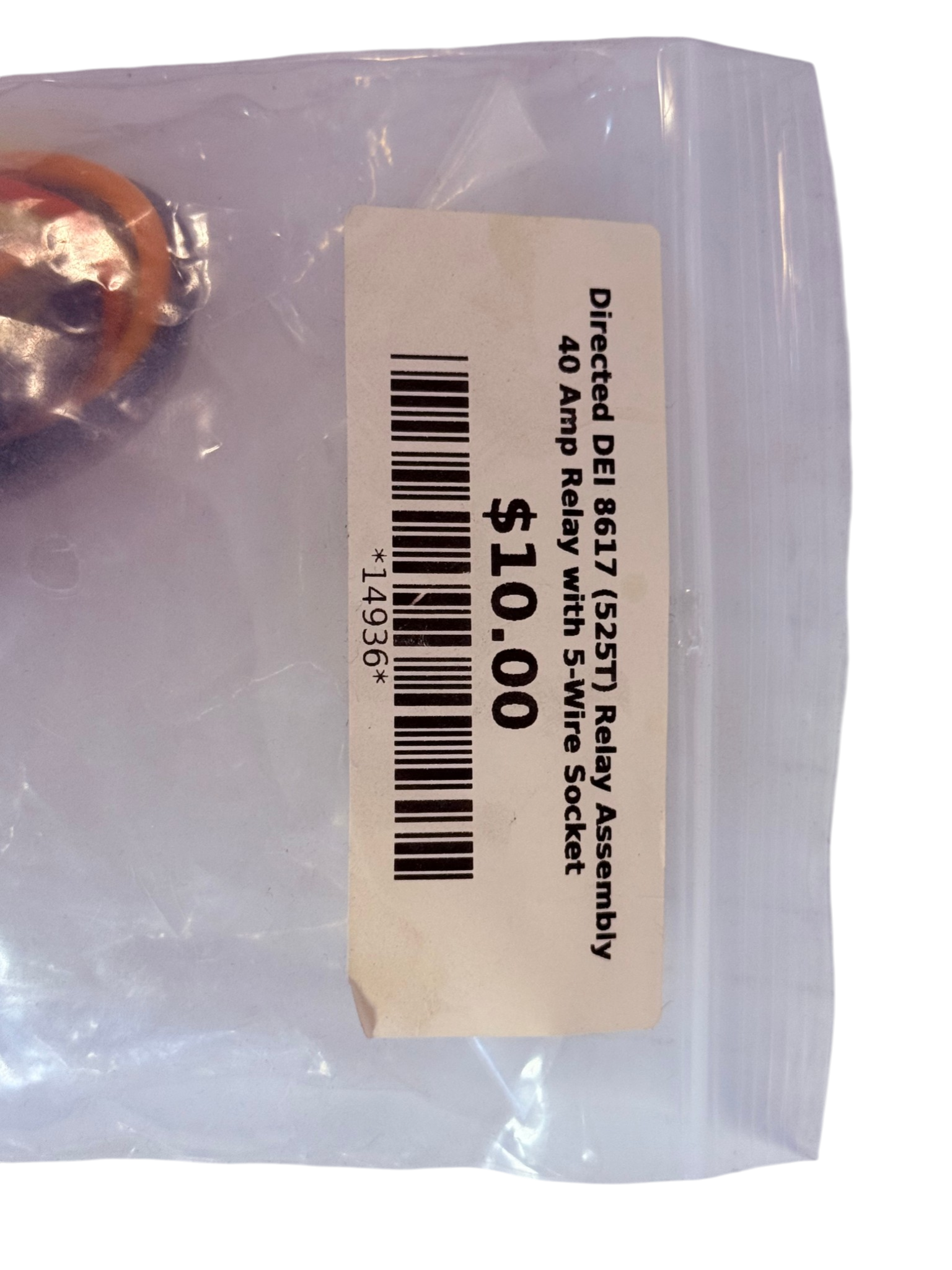 Directed DEI 8617 Relay Assembly 40 Amp Relay with 5-Wire Socket