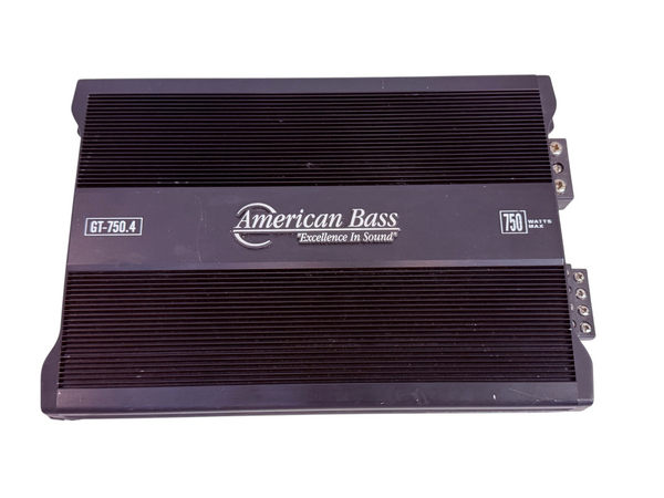 American Bass GT-750.4 Car Audio Amplifier 750W