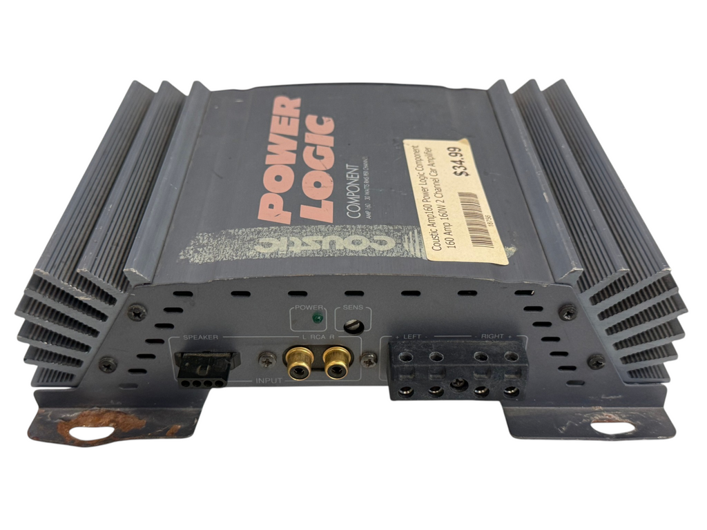 Coustic AMP160 Power Logic 160W 2 Channel Car Amplifier.