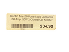 Coustic AMP160 Power Logic 160W 2 Channel Car Amplifier.