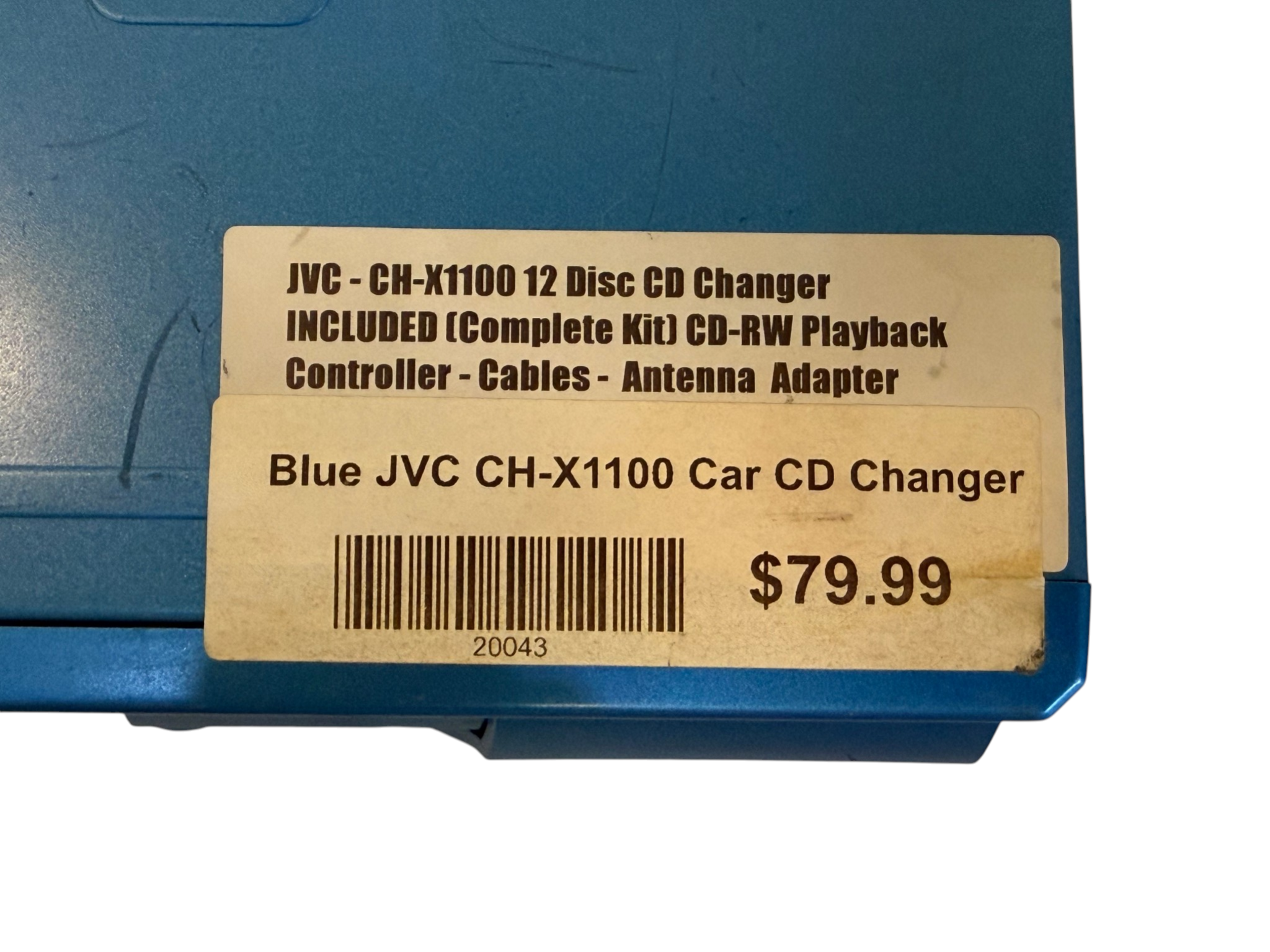 JVC CH-X1100 12 Disc Car audio CD Changer