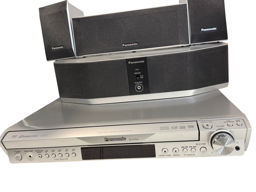 Panasonic SA-HT640 DVD Home Theater Sound System