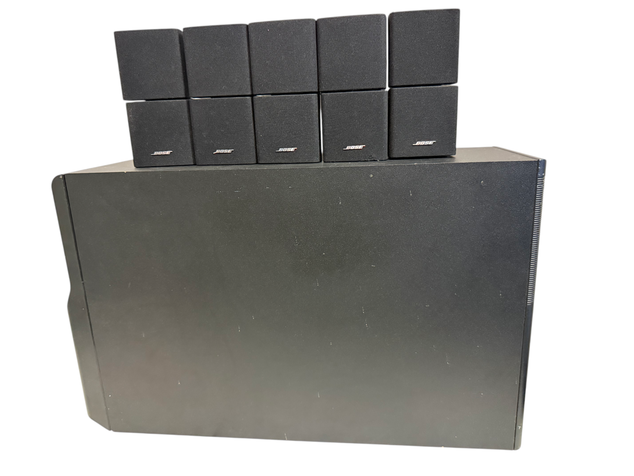 Bose Acoustimass 10 Series IV Home Theater Speaker System 6 piece