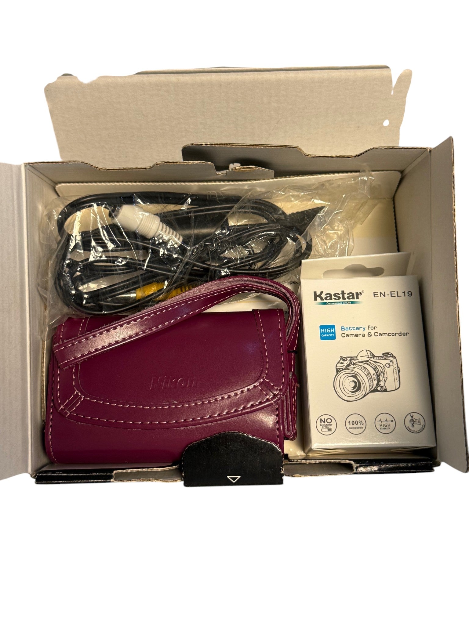 Nikon COOLPIX S4100 Digital Camera with Case, Charger, Battery
