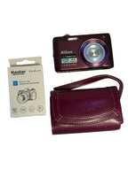 Nikon COOLPIX S4100 Digital Camera with Case, Charger, Battery