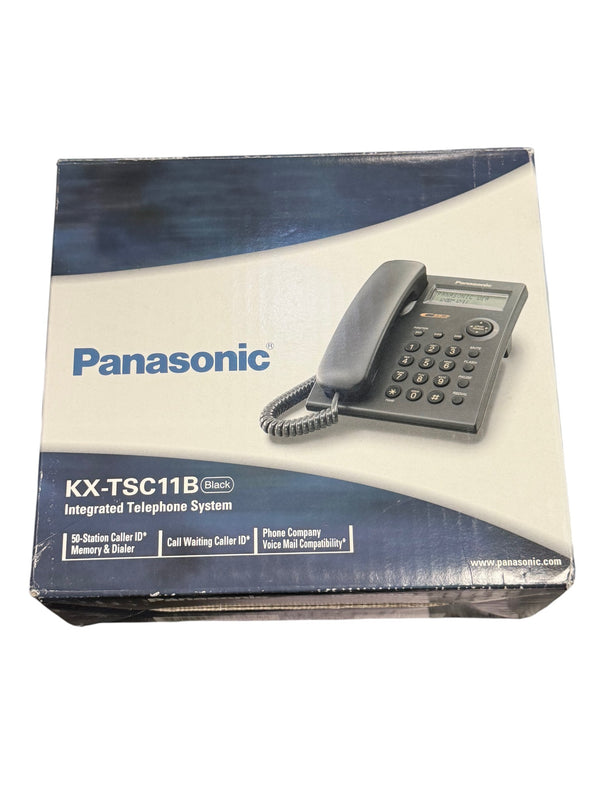 Panasonic Integrated Telephone System Black Model KX-TSC11B