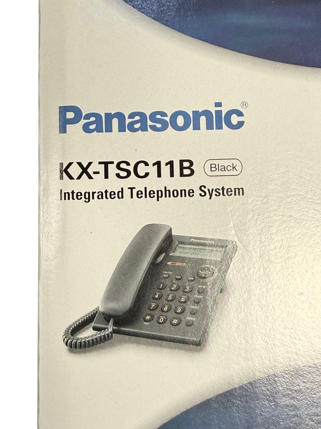 Panasonic Integrated Telephone System Black Model KX-TSC11B