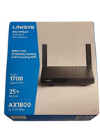 Linksys MAX-STREAM AX1800 Dual-Band WiFi 6 Router MR7350