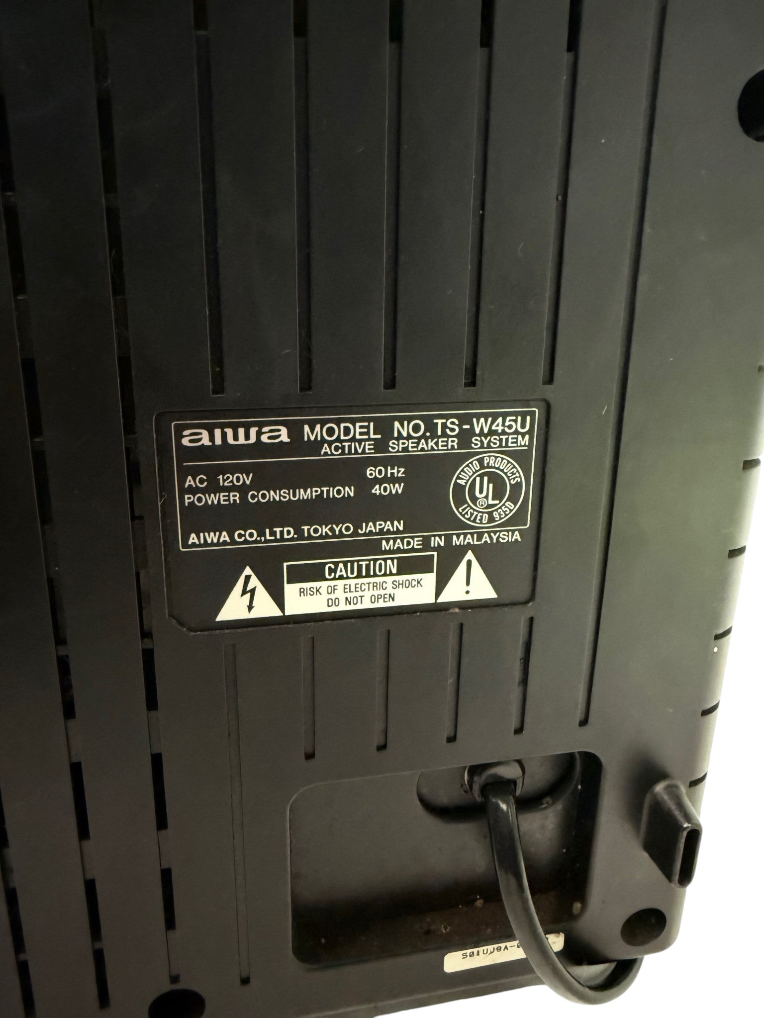 Aiwa TS-W45U Powered Subwoofer Active